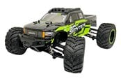 Kauko-ohjattavat - BLACKZON Smyter MT 1/12 4WD Electric Monster Truck - Green - 540110
