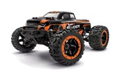 Kauko-ohjattavat - BLACKZON Slyder MT 1/16 4WD Electric Monster Truck - Orange - 540099