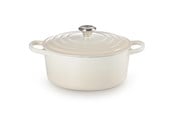 Kattilat - Le Creuset Cocotte Round Evo 26cm - Meringue - 21177267164430