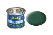 Luovat leikit - Revell Enamel Paint #39 - Dark Green Matte - 32139