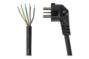 Sisäiset virtakaapelit - Nedis - power cable - 5 pin Perilex to bare wire - 1.5 m - STPC110PBK15