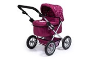 Nuket, pehmolelut ja oheistarvikkeet - Bayer Design Doll's Pram Trendy - Rose - 13067AA