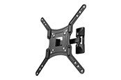 Seinäkiinnitys, AV-kiinnikkeet & AV-kalusteet - Nedis TVWM1430BK bracket - full-motion - for TV - black - Max 30 kg - recommended for 55" - TVWM1430BK