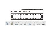 Seinäkiinnitys, AV-kiinnikkeet & AV-kalusteet - Nedis TVWM1051BK mounting kit - fixed - for TV - black - Max 35 kg - recommended for 70" - TVWM1051BK
