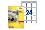 Paperit, valokuvapaperit ja tarrat - Avery TripleBond Labels L6141 - labels - 480 label(s) - 33.9 x 63.5 mm - L6141-20