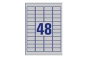 Paperit, valokuvapaperit ja tarrat - Avery Zweckform - labels - matte - 384 label(s) - 45.7 x 21.2 mm - L6009-8