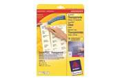 Paperit, valokuvapaperit ja tarrat - Avery L4770 - transparent address labels - 1000 pcs. - 25.4 x 45.7 mm - L4770-25