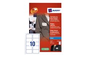 Paperit, valokuvapaperit ja tarrat - Avery Name Badge - name badge labels - 200 pcs. - 50 x 80 mm - J4785-20