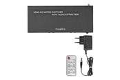 Näyttö- & audiokytkimet - Nedis - video/audio switch - 4 x 2 - VMAT3482AT