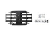 Seinäkiinnitys, AV-kiinnikkeet & AV-kalusteet - Nedis TVWM6551BK bracket - full-motion - for TV - black - Max 70 kg - recommended for 80" - TVWM6551BK