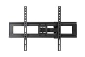 Seinäkiinnitys, AV-kiinnikkeet & AV-kalusteet - Nedis TVWM1450BK bracket - full-motion - for TV - black - Max 35 kg - recommended for 70" - TVWM1450BK