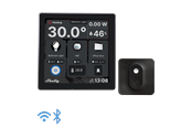 Smart Home - Älykoti - Shelly Wall Display Black + BLU H&T Black - WiFi touch screen - Shelly_WallD_BLU_HT_Black