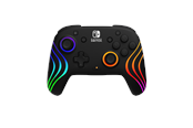 Pelit - lisävarusteet - PDP Afterglow Wave - Black - Wireless - Wireless Controller - Nintendo Switch - 500-252-BK
