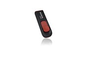 USB-tikku - A-Data Classic Series C008 Capless - Musta - 64GB - USB-tikku - AC008-64G-RKD