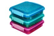Muut pienet keittiökoneet - Sistema Pack 450ml Sandwich Box3 Pack Lunch Coloured - 41647