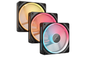 Kotelotuuletin - Corsair iCUE LINK LX120-R 3-pack - Kotelotuuletin - 120mm - Musta RGB LED valolla - 37 dBA - CO-9051050-WW