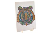 Palapelit - Creative Craft Group Wooden Jigsaw Puzzle Tiger 130pcs. Lattia - 400084