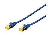 Verkkokaapelit - DIGITUS Professional patch cable - 25 cm - blue - Sininen - 0.25m - DK-1644-A-0025/B