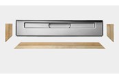 Viemäröinti - Unidrain Mounting set for wood line drain 22 mm 1200 mm - 1804.1222