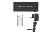 Näyttö- & audiokytkimet - Nedis VSWI3475AT - video/audio switch - 5 ports - VSWI3475AT
