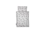 Nuket, pehmolelut ja oheistarvikkeet - Smallstuff Doll Bedding Flower Garden Grey - 73033-4