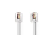 Puhelinkaapelit - Nedis TCGB90200WT50 telephone cable - TCGB90200WT50