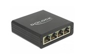 Verkkokortit (verkkosovittimet, tulostuspalvelimet jne.) - DeLOCK Adapter USB 3.0 > 4 x Gigabit LAN - 62966
