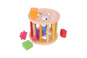 Vauva- ja taaperolelut - Bigjigs Wooden Shape Sorter - BB096