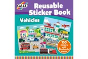 Luovat leikit - Galt Reusable Sticker Book - Vehicles - 55-1005107