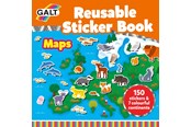 Luovat leikit - Galt Reusable Sticker Book - Maps - 55-1005287