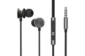 Kuulokkeet - Joyroom Wired Earphones JR-EW03 Half in Ear (Dark Grey) - JR-EW03 Dark Gray