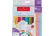 Kirjoitus- ja piirustustarvikkeet - Faber-Castell CP Colour Grip unicorn 18+6 - 201543