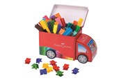 Kirjoitus- ja piirustustarvikkeet - Faber-Castell Connector felt-tip pen set Truck (33 + 10 pcs) - 155533