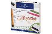 Kirjoitus- ja piirustustarvikkeet - Faber-Castell India ink Pitt Artist Pen C st.box 12x - 167512