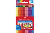 Kirjoitus- ja piirustustarvikkeet - Faber-Castell Fibre-tip pens Grip Colour Marker set 20 - 155320