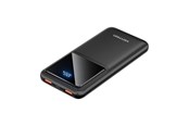 Powerbank - Vention Powerbank FHKB0 10000mAh Micro-USB USB-C 2xUSB-A 22.5W (black) Powerbank - musta - 10000 mAh - FHKB0