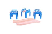 Puulelut - Bigjigs Wooden Rail - Bridge Parts 3 pcs. - BJT056