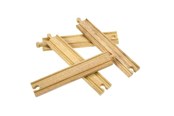 Puulelut - Bigjigs Wooden Rails - Straight Long - BJT100