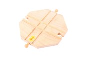 Puulelut - Bigjigs Wooden Rails - Crossing Plateau - BJT105