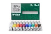 Harrastustarvikkeet - Winsor & Newton Winton Oil Colour Tube Set (10 x 21 ml) - 831720