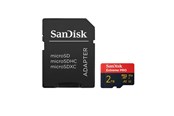 Muistikortti - SANDISK Extreme Pro microSD/SD - 200MB/s - 2TB - SDSQXCD-2T00-GN6MA