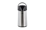 Termostuotteet - Thermos - Jug with pump 1.9L - Steel/Black (15095) - 15095