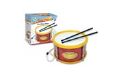 Musiikki - Bontempi Marching drum with shoulder strap & drum sticks - 502542