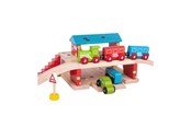 Puulelut - Bigjigs Wooden Rails Above Ground Train Station 5 pcs - BJT237