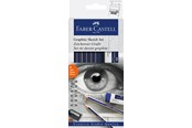 Kirjoitus- ja piirustustarvikkeet - Faber-Castell Drawing Set Goldfaber Graphite - 114000