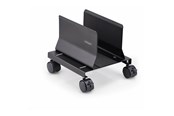 Seinäkiinnitys, AV-kiinnikkeet & AV-kalusteet - StarTech.com Computer Tower Cart Rolling CPU Caddy w/ Wheels Adjustable cart - for personal computer - black - Max 21 kg - recommended for - CPUMOBILESTND
