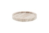 Sisustus - Meraki - Marble Tray Ø 25 cm - Beige (312530012) - Mkma012/312530012