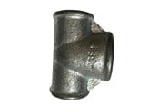 Kierteitetyt putkenosat ja liittimet - +GF+ tee 90° galvanized reduced 1-1 1/2-1'' - 770130259