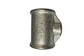 Kierteitetyt putkenosat ja liittimet - +GF+ tee 90° galvanized reduced 1 1/2-1 1/4'' - 770130272