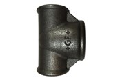 Kierteitetyt putkenosat ja liittimet - +GF+ tee 90° black reduced 1 1/2-2-1 1/2'' - 770130179